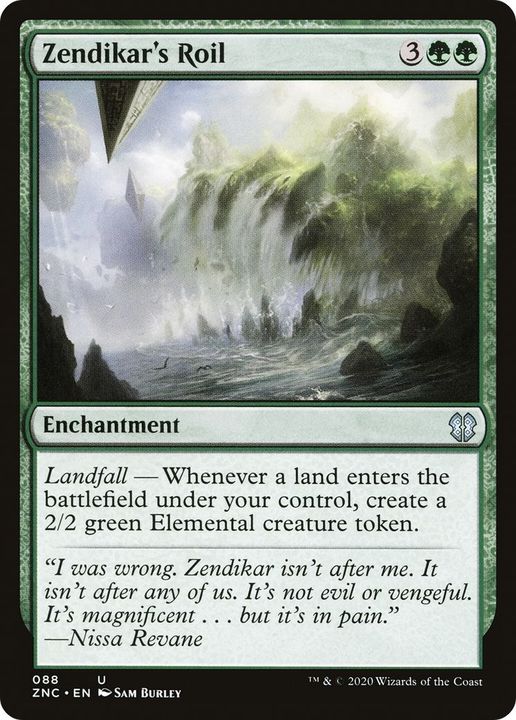 Zendikar's Roil in the group Magic the Gathering / Sets / Zendikar Rising Commander at Proxyprinters.com (35152)