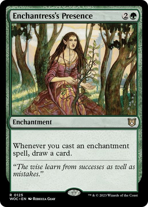 Enchantress's Presence in the group Magic the Gathering / Types / Enchantment / Enchantment at Proxyprinters.com (35156)