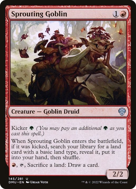 Sprouting Goblin in the group Magic the Gathering / Types / Creatures / Goblin at Proxyprinters.com (35164)