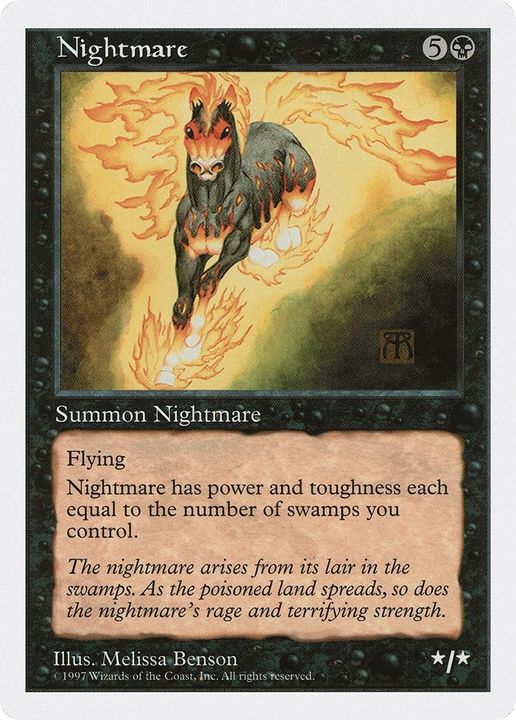 Nightmare in the group Magic the Gathering / Sets / Fifth Edition at Proxyprinters.com (35168)