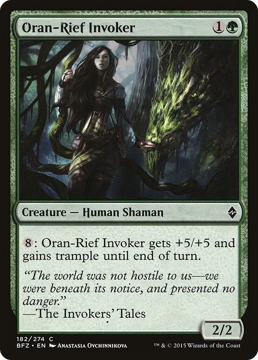 Oran-Rief Invoker in the group Magic the Gathering / Types / Creatures / Human at Proxyprinters.com (3518)