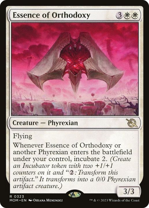 Essence of Orthodoxy in the group Magic the Gathering / Sets / March of the Machine Jumpstart Front Cards at Proxyprinters.com (35187)