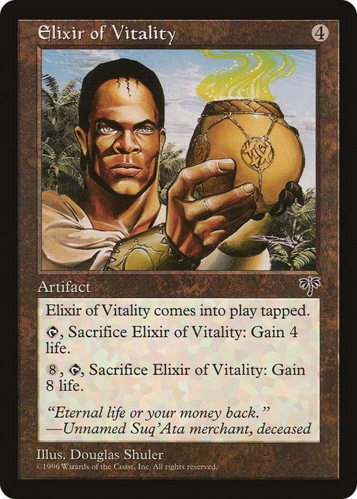 Elixir of Vitality in the group Magic the Gathering / Types / Artifacts / Artifact at Proxyprinters.com (35190)