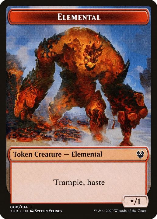 Elemental in the group Magic the Gathering / Types / Colors / Red at Proxyprinters.com (35192)