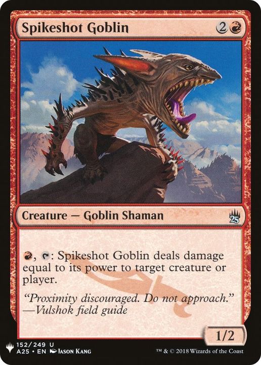 Spikeshot Goblin in the group Magic the Gathering / Types / Creatures / Goblin at Proxyprinters.com (35195)