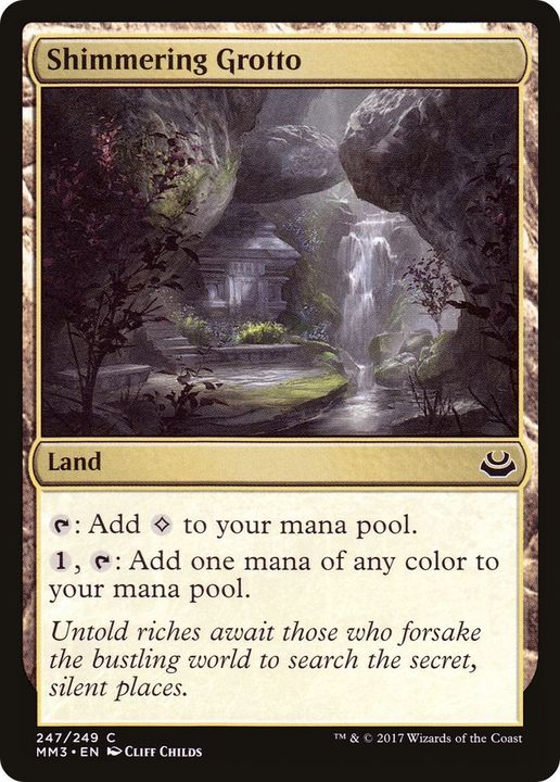 Shimmering Grotto in the group Magic the Gathering / Sets / Modern Masters Tokens at Proxyprinters.com (35204)