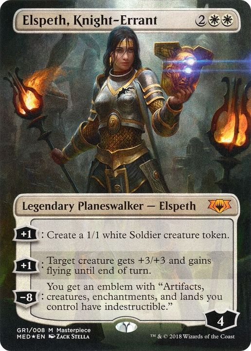 Elspeth, Knight-Errant in the group Magic the Gathering / Types / Colors / White at Proxyprinters.com (35209)