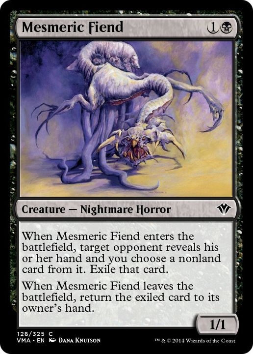 Mesmeric Fiend in the group Magic the Gathering / Types / Colors / Black at Proxyprinters.com (35214)