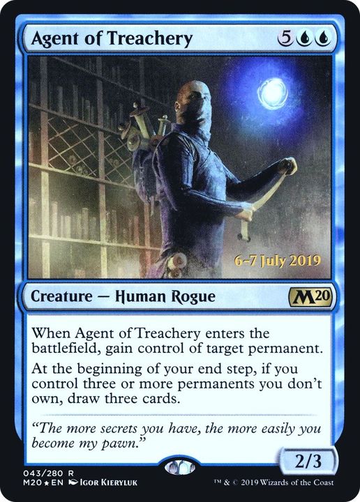 Agent of Treachery in the group Magic the Gathering / Types / Creatures / Human at Proxyprinters.com (35268)