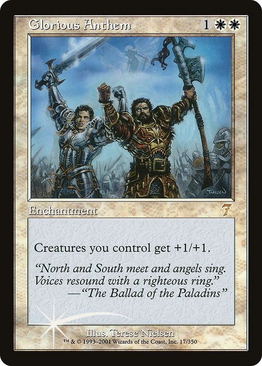 Glorious Anthem in the group Magic the Gathering / Types / Enchantment / Enchantment at Proxyprinters.com (35272)