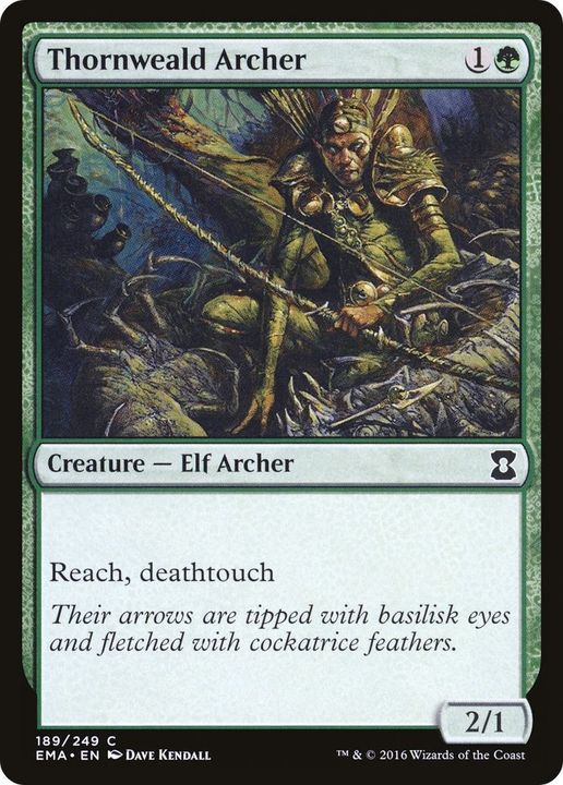 Thornweald Archer in the group Magic the Gathering / Types / Creatures / Elf at Proxyprinters.com (35287)