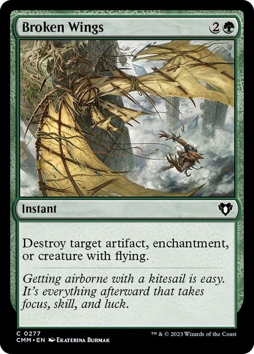 Broken Wings in the group Magic the Gathering / Types / Colors / Green at Proxyprinters.com (35291)