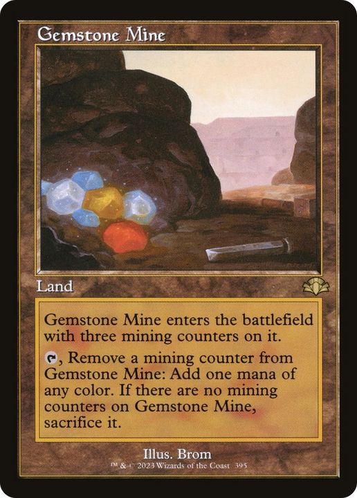 Gemstone Mine in the group Magic the Gathering / Types / Colors / Colorless at Proxyprinters.com (3530)