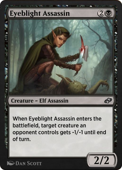 Eyeblight Assassin in the group Magic the Gathering / Types / Creatures / Elf at Proxyprinters.com (35307)