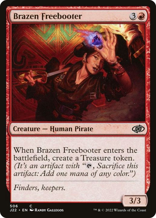 Brazen Freebooter in the group Magic the Gathering / Types / Creatures / Human at Proxyprinters.com (35310)