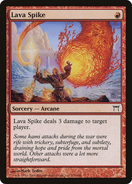 Lava Spike in the group Magic the Gathering / Types / Colors / Red at Proxyprinters.com (35328)