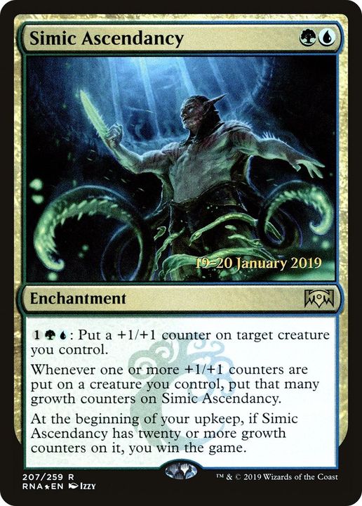 Simic Ascendancy in the group Magic the Gathering / Types / Enchantment / Enchantment at Proxyprinters.com (35333)