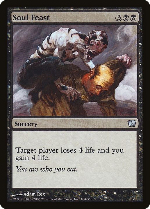 Soul Feast in the group Magic the Gathering / Types / Colors / Black at Proxyprinters.com (3535)