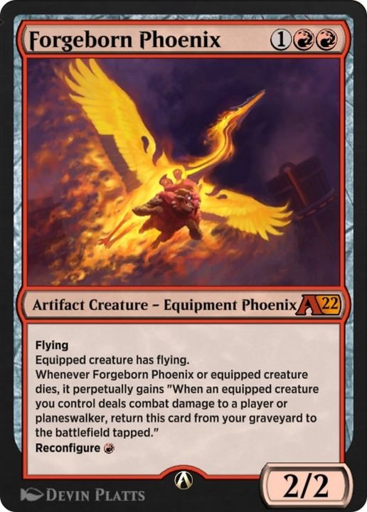 Forgeborn Phoenix in the group Magic the Gathering / Sets / Alchemy: Kamigawa at Proxyprinters.com (35350)