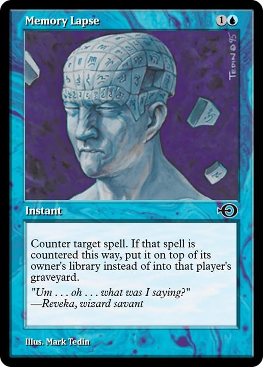 Memory Lapse in the group Magic the Gathering / Types / Colors / Blue at Proxyprinters.com (35351)