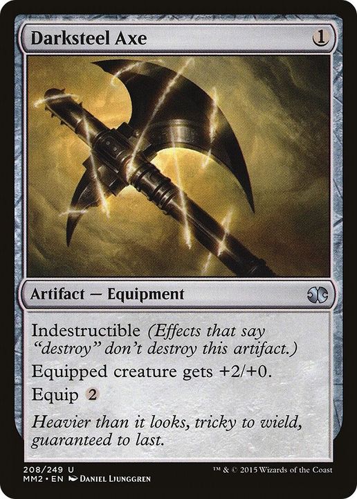 Darksteel Axe in the group Magic the Gathering / Sets / Modern Masters 2017 at Proxyprinters.com (35352)