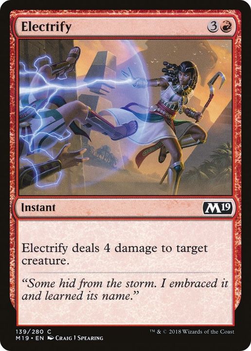 Electrify in the group Magic the Gathering / Types / Colors / Red at Proxyprinters.com (35354)