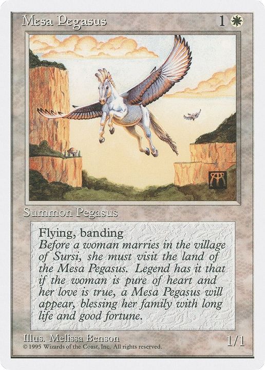 Mesa Pegasus in the group Magic the Gathering / Sets / Fourth Edition at Proxyprinters.com (35358)