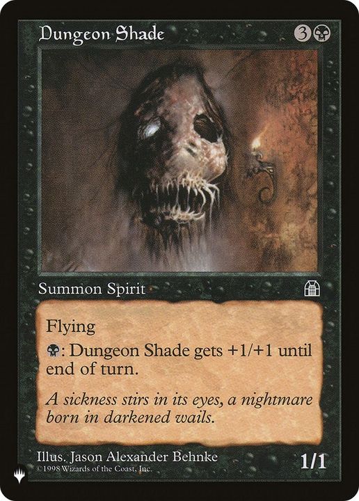 Dungeon Shade in the group Magic the Gathering / Types / Colors / Black at Proxyprinters.com (35369)