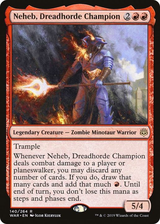 Neheb, Dreadhorde Champion in the group Magic the Gathering / Types / Creatures / Warrior at Proxyprinters.com (35375)