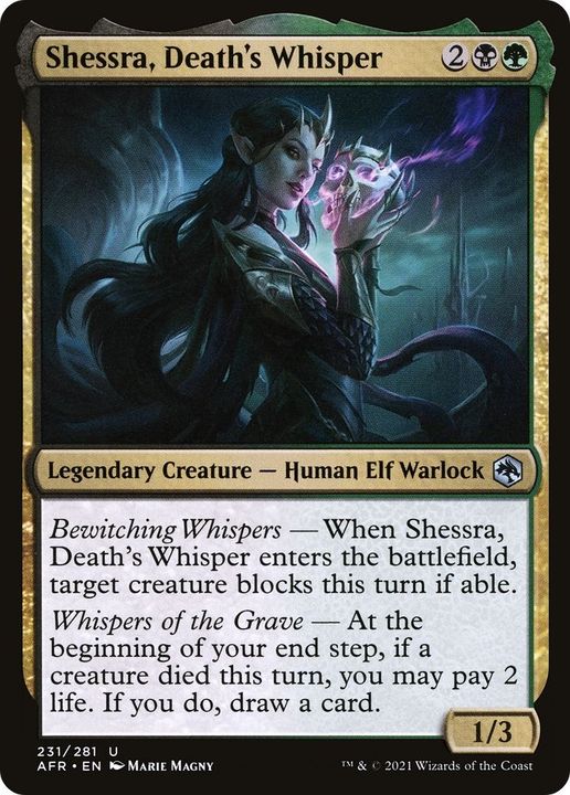 Shessra, Death's Whisper in the group Advanced search at Proxyprinters.com (35380)