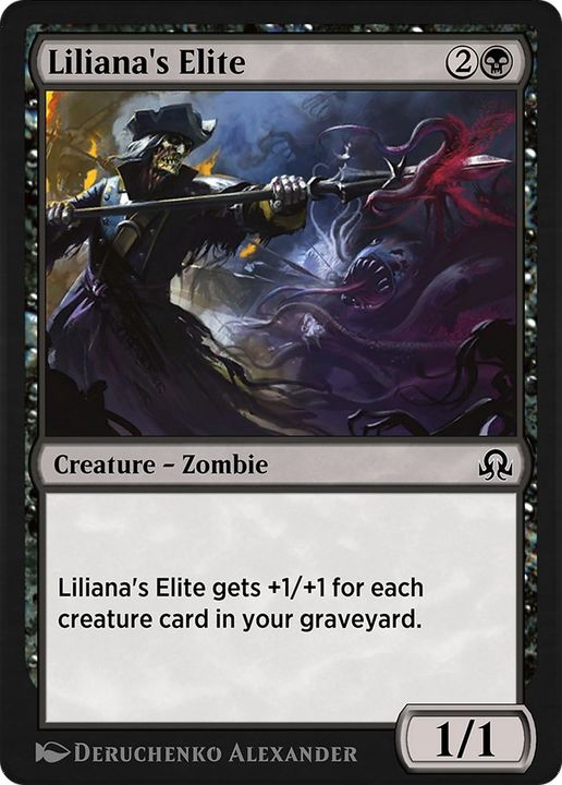 Liliana's Elite in the group Magic the Gathering / Types / Creatures / Zombie at Proxyprinters.com (35386)