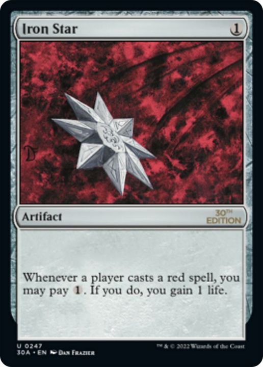 Iron Star in the group Magic the Gathering / Sets / 30th Anniversary Edition at Proxyprinters.com (35397)