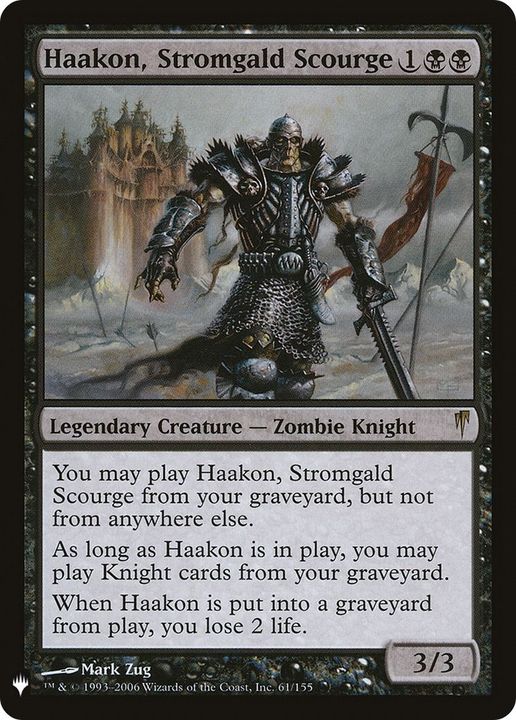 Haakon, Stromgald Scourge in the group Magic the Gathering / Types / Creatures / Zombie at Proxyprinters.com (35403)