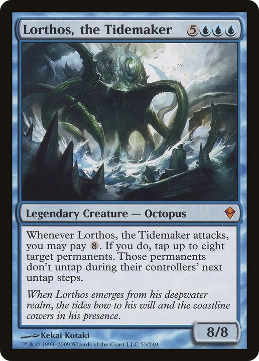 Lorthos, the Tidemaker in the group Magic the Gathering / Types / Colors / Blue at Proxyprinters.com (35406)