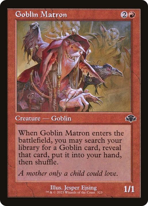 Goblin Matron in the group Magic the Gathering / Types / Creatures / Goblin at Proxyprinters.com (35421)