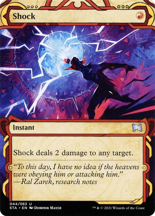 Shock in the group Magic the Gathering / Types / Colors / Red at Proxyprinters.com (35425)