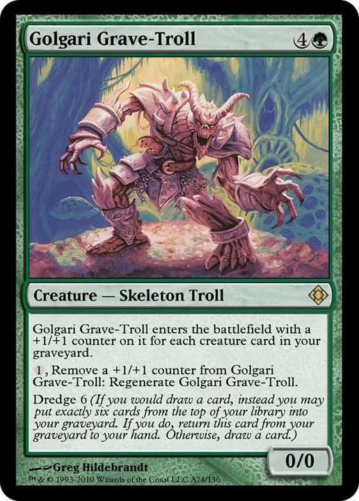 Golgari Grave-Troll in the group Magic the Gathering / Types / Colors / Green at Proxyprinters.com (35432)