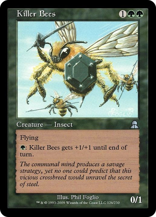 Killer Bees in the group Magic the Gathering / Types / Colors / Green at Proxyprinters.com (3546)