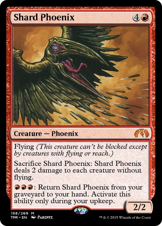 Shard Phoenix in the group Magic the Gathering / Types / Colors / Red at Proxyprinters.com (35476)