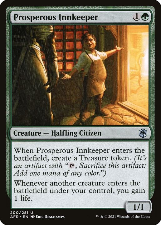 Prosperous Innkeeper in the group Magic the Gathering / Sets / Adventures in the Forgotten Realms at Proxyprinters.com (3549)