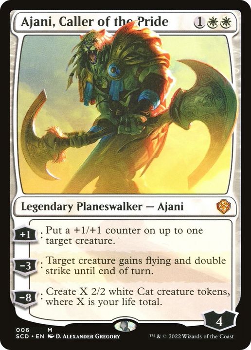 Ajani, Caller of the Pride in the group Advanced search at Proxyprinters.com (35491)