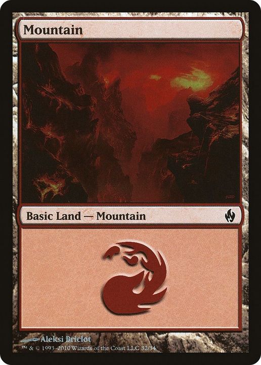 Mountain in the group Magic the Gathering / Sets / Premium Deck Series: Fire and Lightning at Proxyprinters.com (3550)