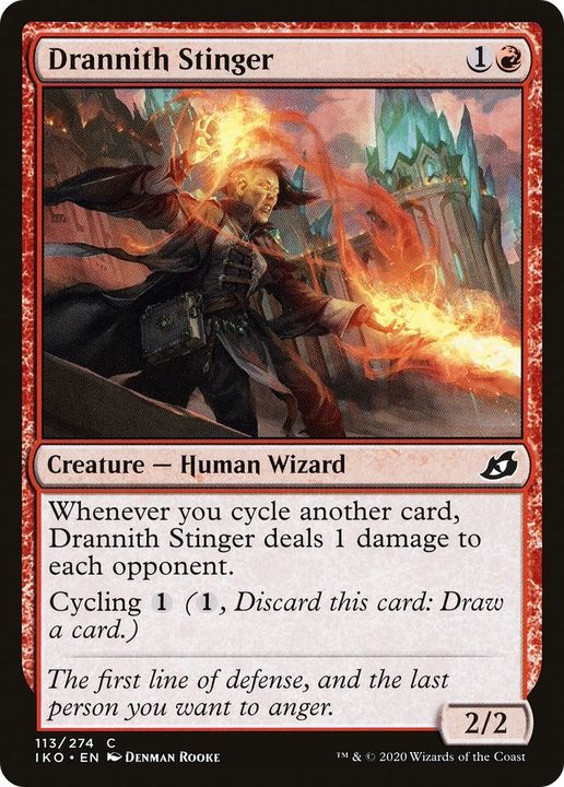 Drannith Stinger in the group Magic the Gathering / Types / Creatures / Wizard at Proxyprinters.com (35514)