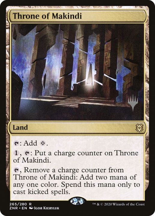 Throne of Makindi in the group Magic the Gathering / Sets / Zendikar Rising Promos at Proxyprinters.com (35541)