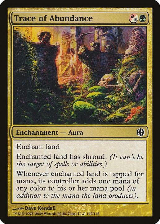 Trace of Abundance in the group Magic the Gathering / Types / Colors / Multicolors / G, R, W at Proxyprinters.com (35561)