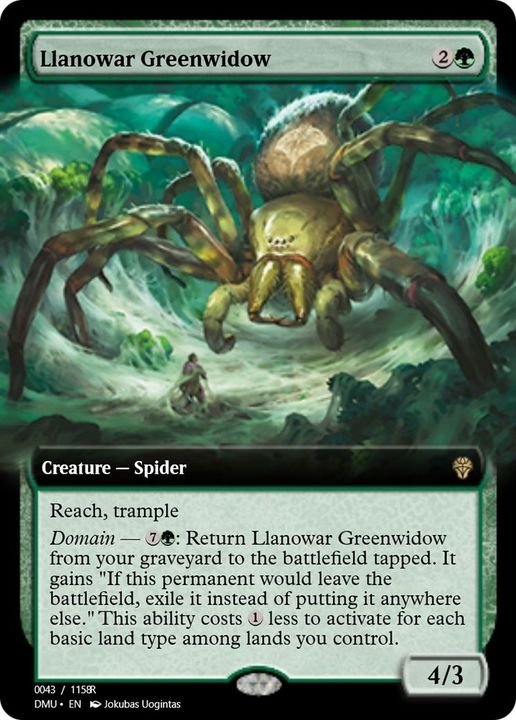 Llanowar Greenwidow in the group Advanced search at Proxyprinters.com (35570)