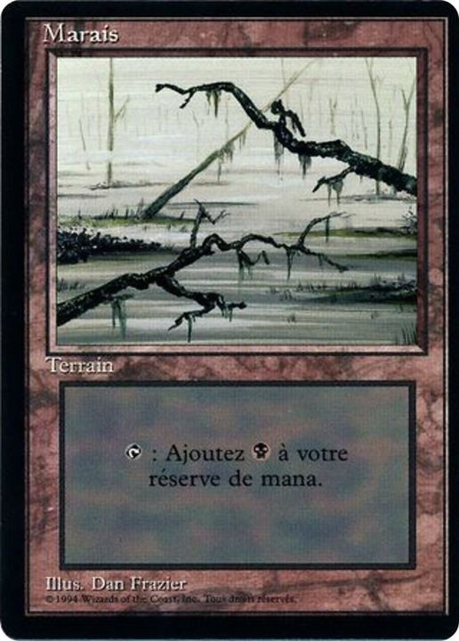 Swamp in the group Magic the Gathering / Sets / Foreign Black Border at Proxyprinters.com (35594)