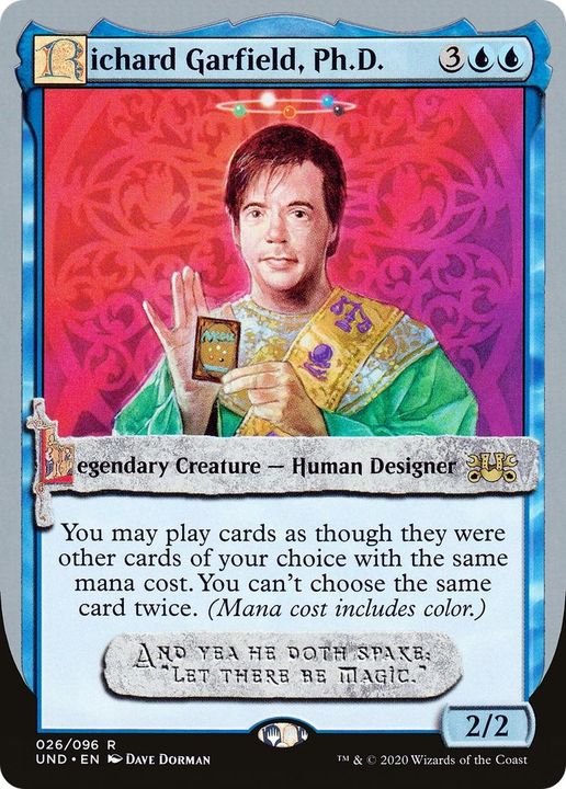 Richard Garfield, Ph.D. in the group Advanced search at Proxyprinters.com (35599)