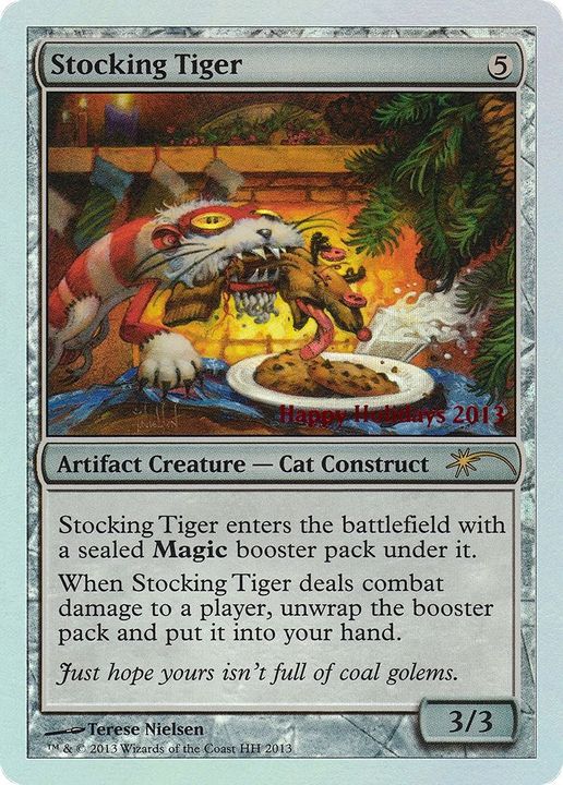 Stocking Tiger in the group Magic the Gathering / Types / Colors / Colorless at Proxyprinters.com (35601)