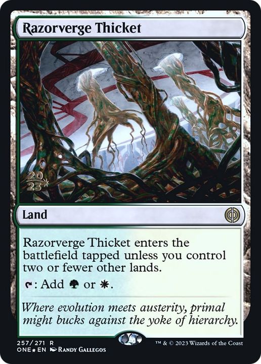 Razorverge Thicket in the group Magic the Gathering / Types / Colors / Colorless at Proxyprinters.com (35613)